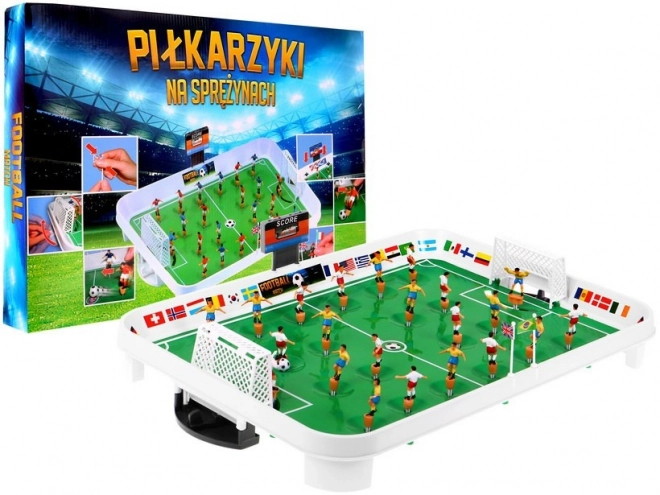 Tischfußball mit Federn