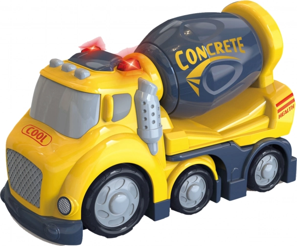 Betonkeverő City Truck fény- és hangeffektekkel