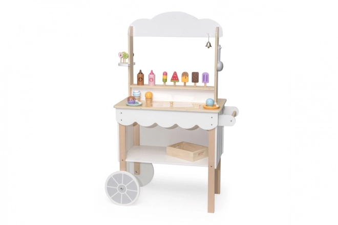 Wooden Ice Cream Trolley