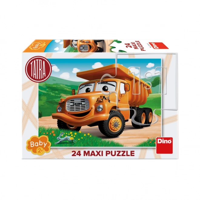 Dino Puzzle Tatra in the Meadow MAXI 24 Pieces