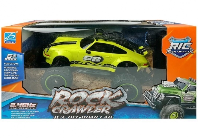 Remote Control Off-Road Beetle Car Green