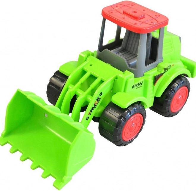 Robuuste constructie met functionele kieper