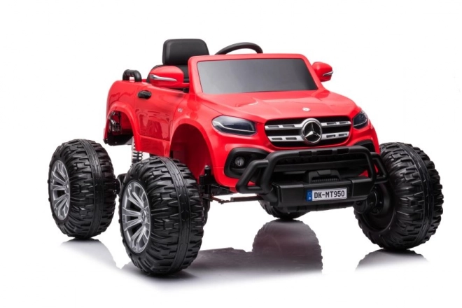 Battery Powered Mercedes Car for Kids - Red