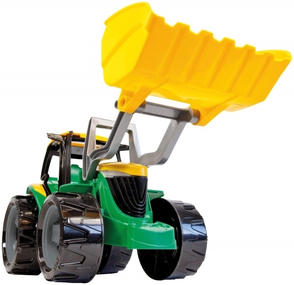 Green and Yellow Tractor with Scoop