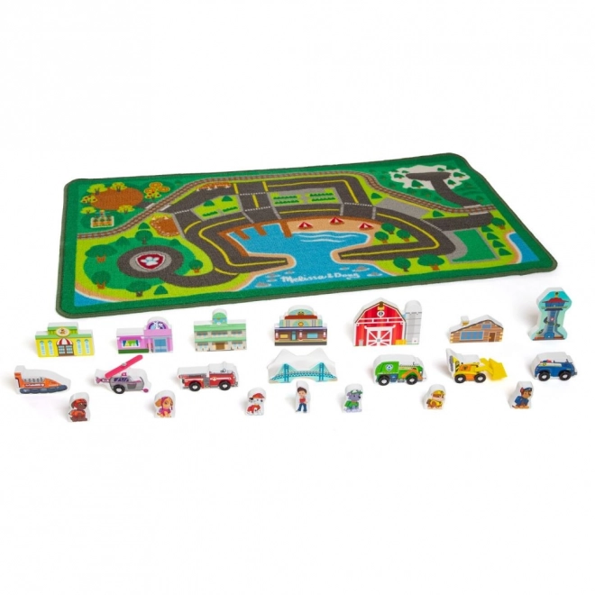 Psi Patrol Play Mat with Accessories