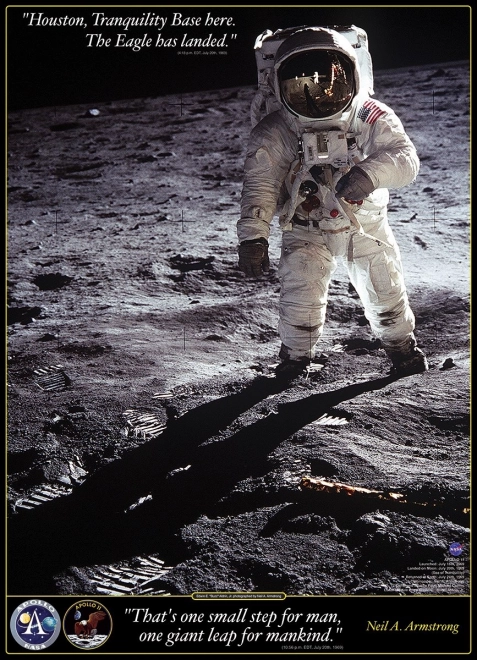 Eurographics Puzzle Neil A. Armstrong: First Steps on the Moon 1000 Pieces