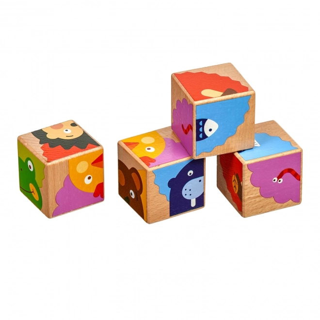 Lucy & Leo Animal Puzzle Cubes