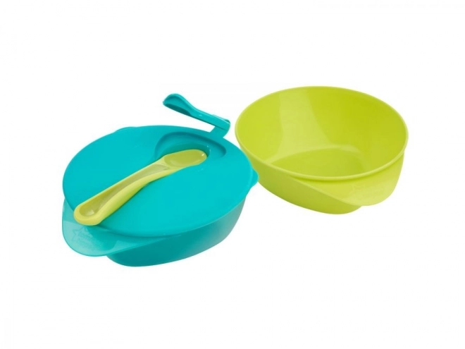 Tommee Tippee Exploratory Feeding Bowls with Lid and Spoon