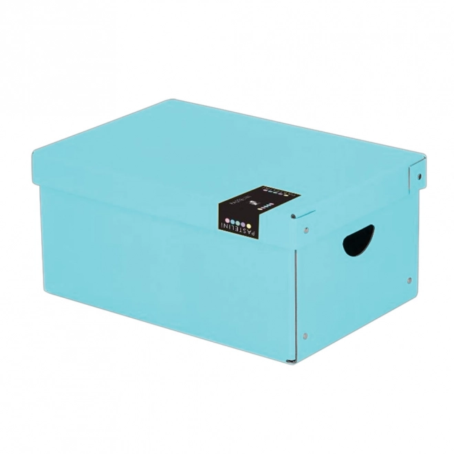 Large blue storage box