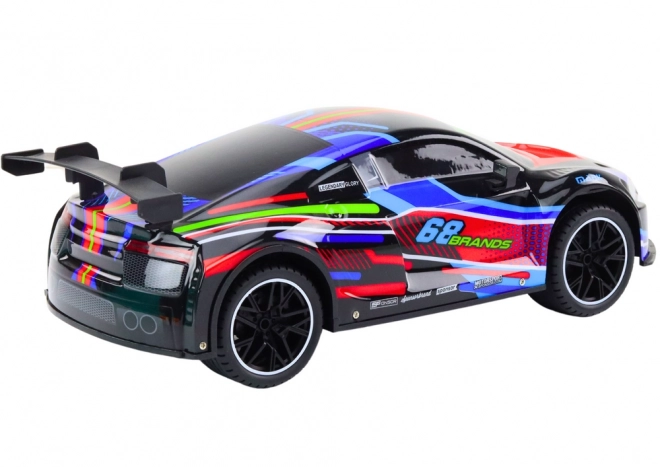 Remote Controlled Sports Car with LED Lights