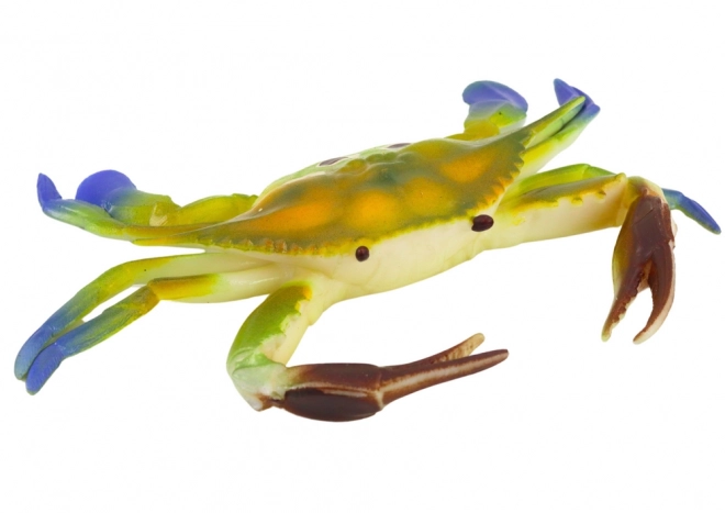 Green Rubber Crab Figurine Sea World