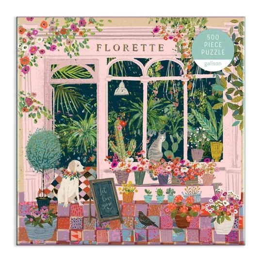 Galison floral shop jigsaw puzzle 500 Pieces