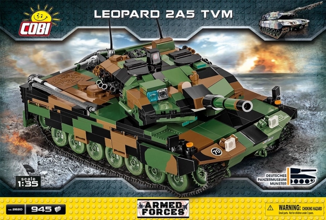 Leopard 2A5 Tank Building Kit