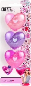 Balsamo labbra a forma di cuore con lucentezza Creat it