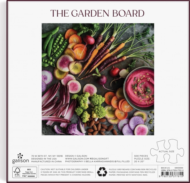 The Garden Puzzle 500 Pieces