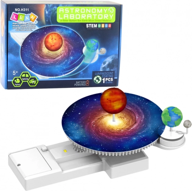 Astronomisches Bildungskit Sonne Erde Mond DIY