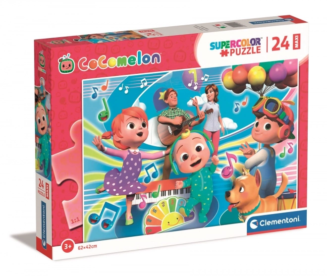 Clementoni CoComelon and Music Maxi Puzzle 24 Pieces