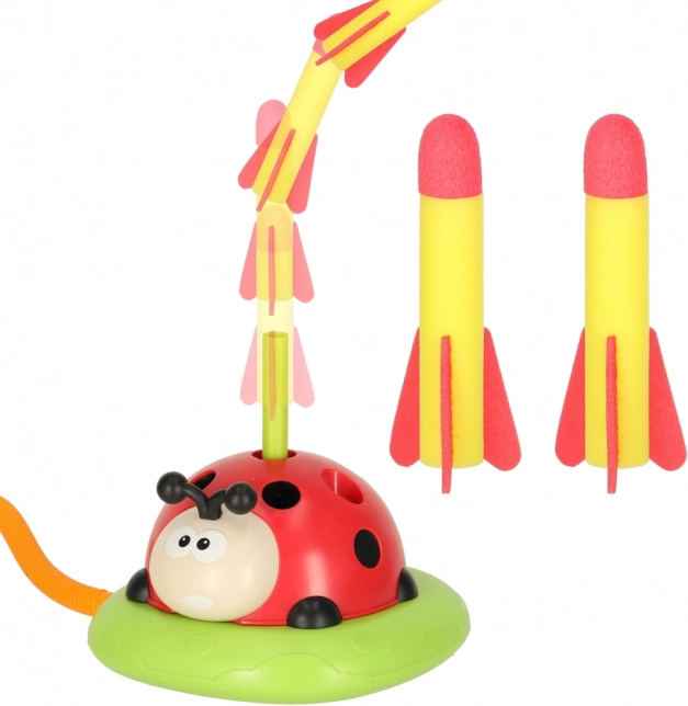 Kindersportspel 3-in-1: springtouw, ringwerpen, lieveheersbeestje schietspel