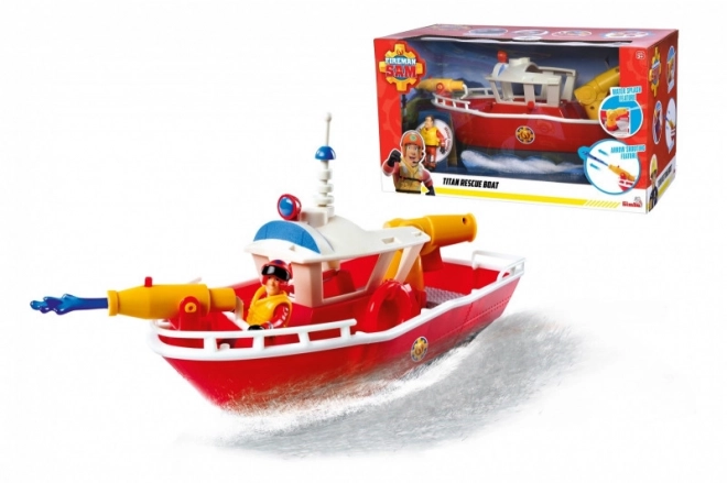 Fireman Sam Titan Fire Boat