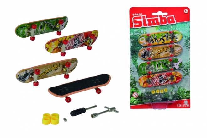 Finger Skateboard X-Treme Set