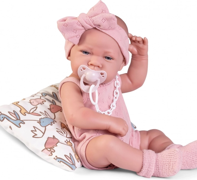 Poupée réaliste bébé avec corps tout en vinyle 42 cm