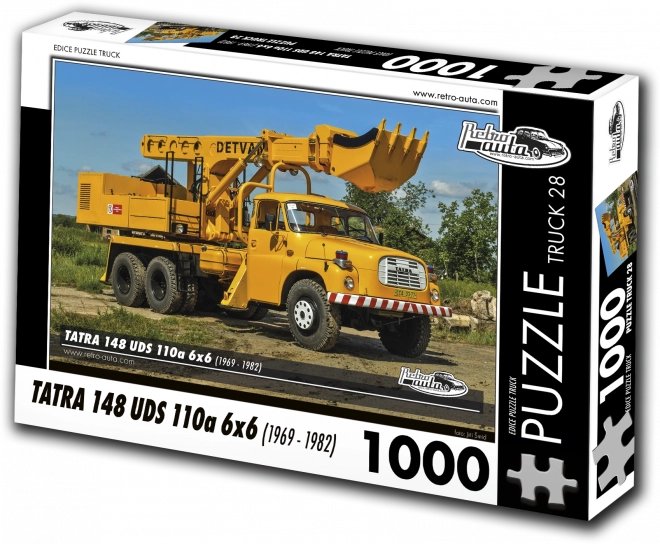 Retro Vehicles Puzzle Tatra 148 UDS 110a Truck 1000 Pieces