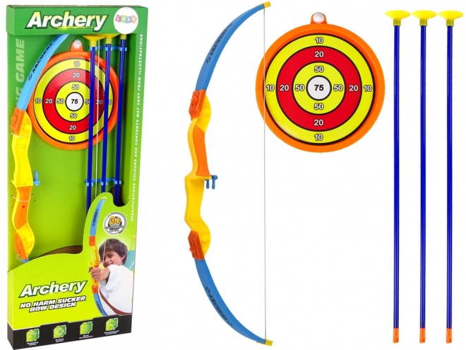 Archery Set with Bow, Arrows and Target