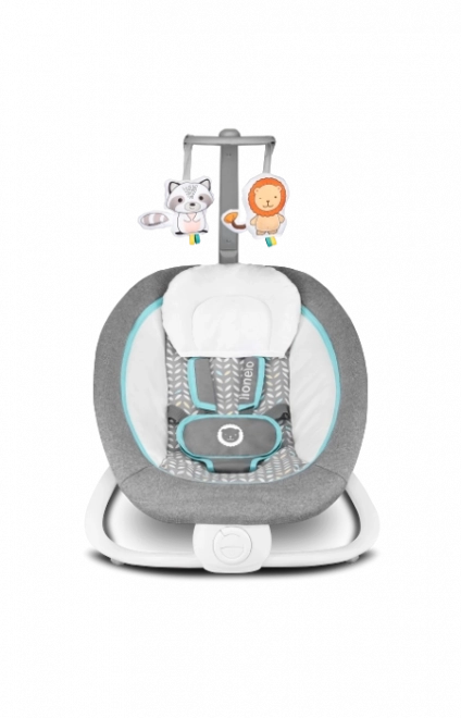 Lionelo Baby Bouncer Pascal Grey Scandi – Grey Scandi