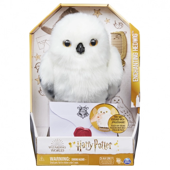 Interactive Hedwig Plush Toy from Wizarding World