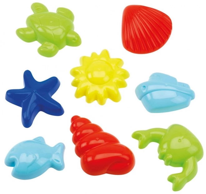 Sand Molds Sea Theme Set - 8 Pieces