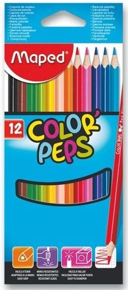 Maped Color'Peps Ergonomic Colored Pencils Set