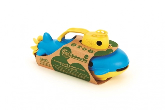 Green Toys Yellow Submarine with Handle