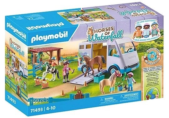 Set of Figures Horses 71493 Mobile Riding Lesson