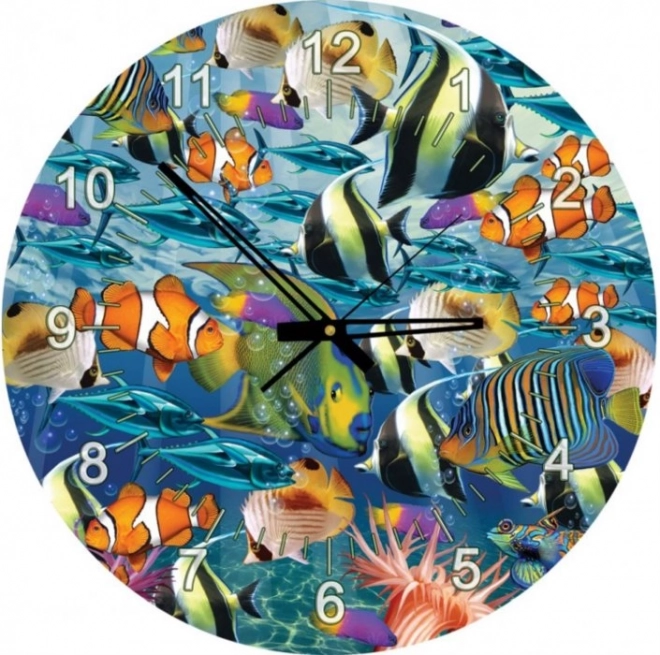 Sea Life World Clock Puzzle