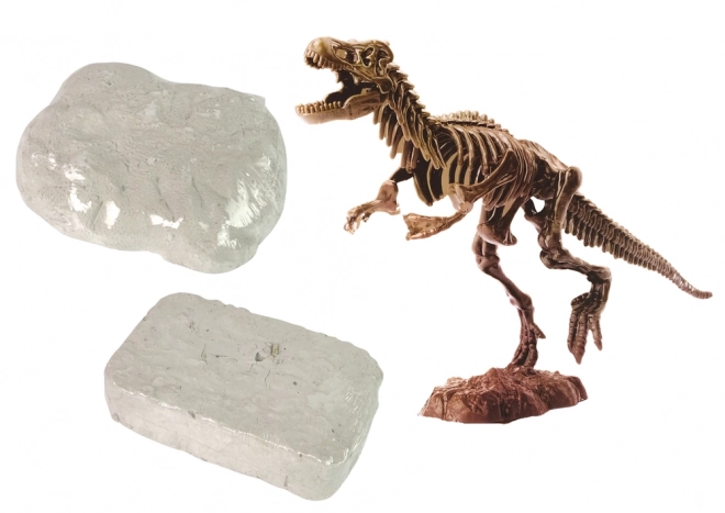 2-in-1 Dinosaur Archaeology Kit T-Rex Skeleton