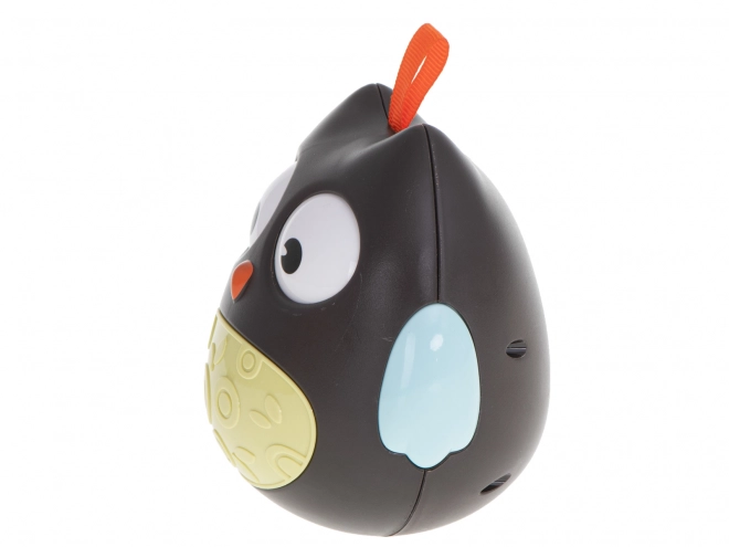 Sensory Blue Owl Toy – Black