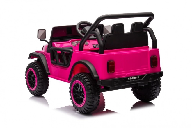 Pink 24V Electric Ride-On Car