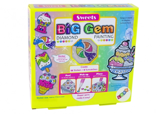 Diamond Embroidery Creative Kit Sticker Diamond Pasting Sweets
