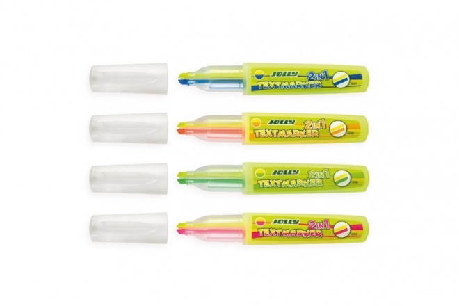 Two-color highlighter set