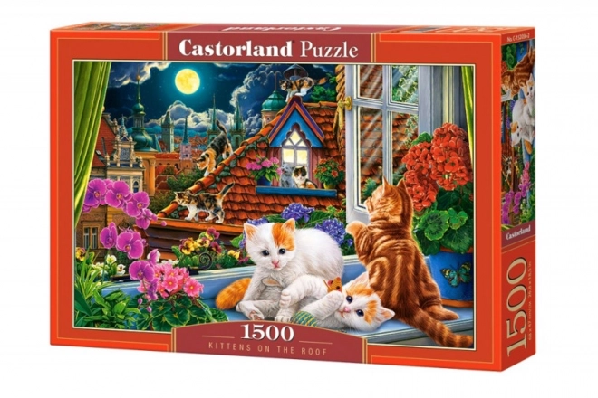 Kittens on the Roof Puzzle 1500 Pieces