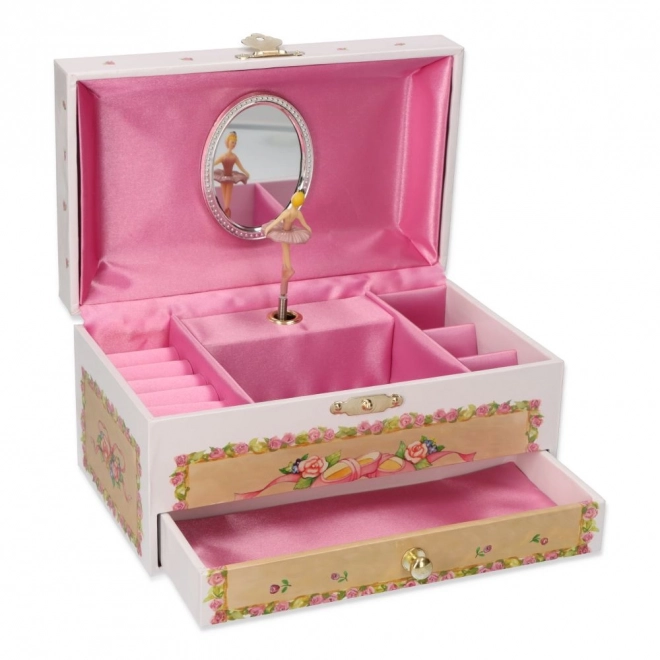 Goki Music Box with Drawers Ballerina