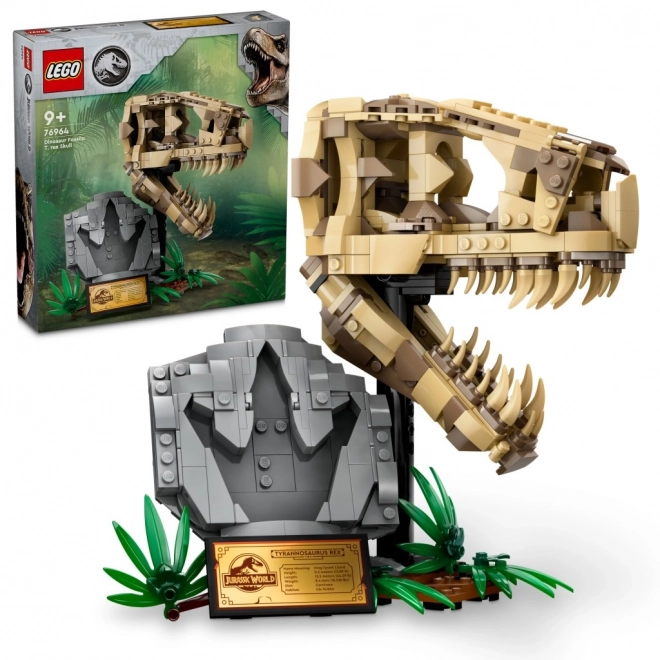 Lego Jurassic World Dinosaur Skeletons T. Rex Skull