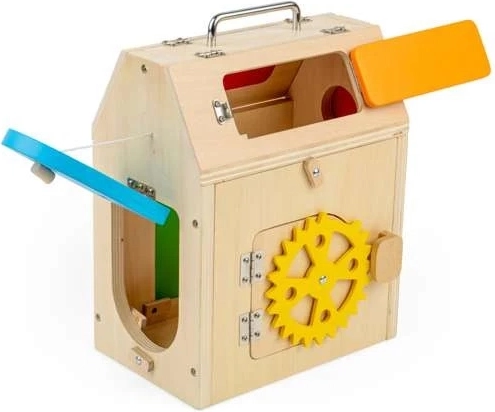 Bigjigs Toys Activity Board House for Children