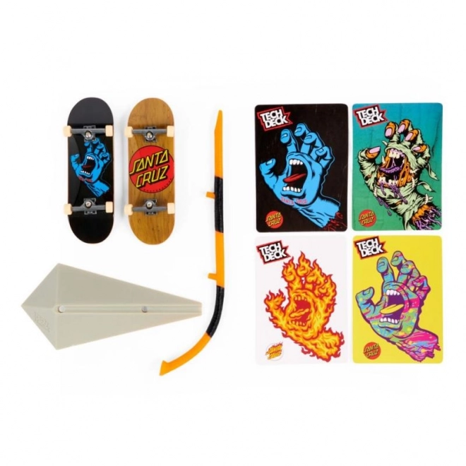 Tech Deck Fingerboard Double Pack with Obstacle