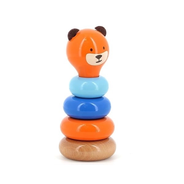 Vilac Wooden Stacking Bear Tower