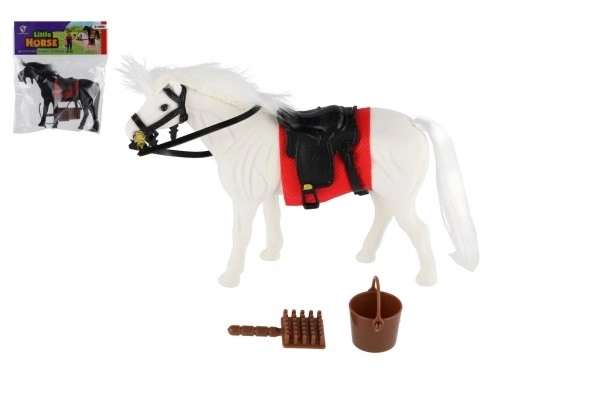 Horse Figure with Saddle and Accessories