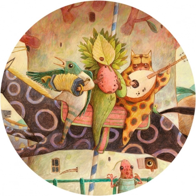 Panoramic Puzzle DJECO Wonderful Ride 100 Pieces