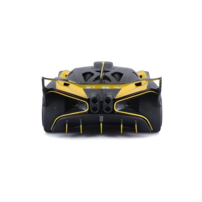 Bburago Bugatti Bolide Yellow/Black Model Car