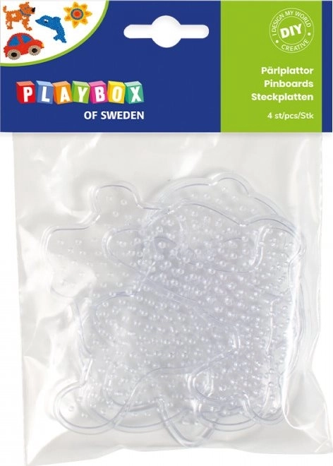 Playbox Ironing Bead Pegboards Set