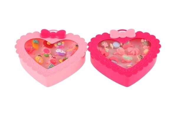 Princess Plastic Adjustable Rings Set for Kids